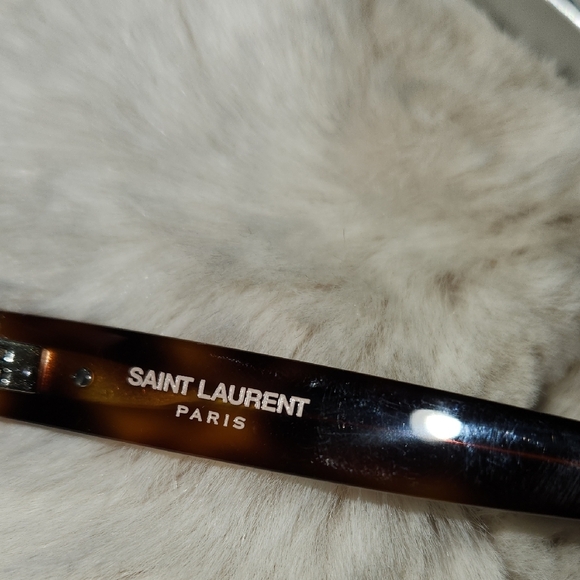 NWT Saint Laurent Tortoise Shell Sunglasses - Picture 5 of 5